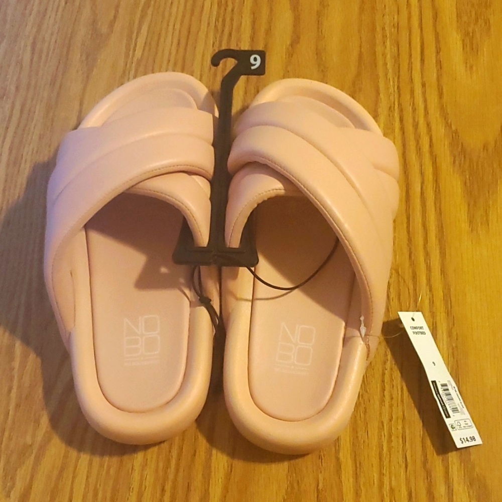 No Boundries Light Pink Women's Xcut Slides